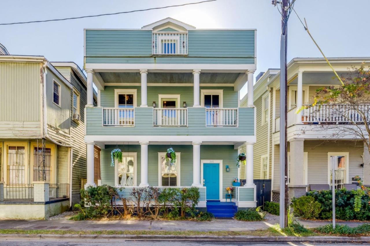 Southern Charmer-Historic District Downtown-Front Porch-Walk Score 90!!-Private Parking-1 Minute To Forsyth Park Savannah Exterior photo